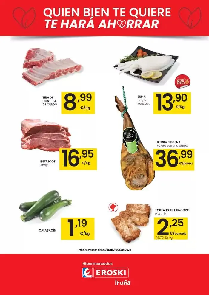 Catálogo de Quien bien te quiere te hará ahorrar 22 de mayo al 28 de mayo 2025 - Página 1