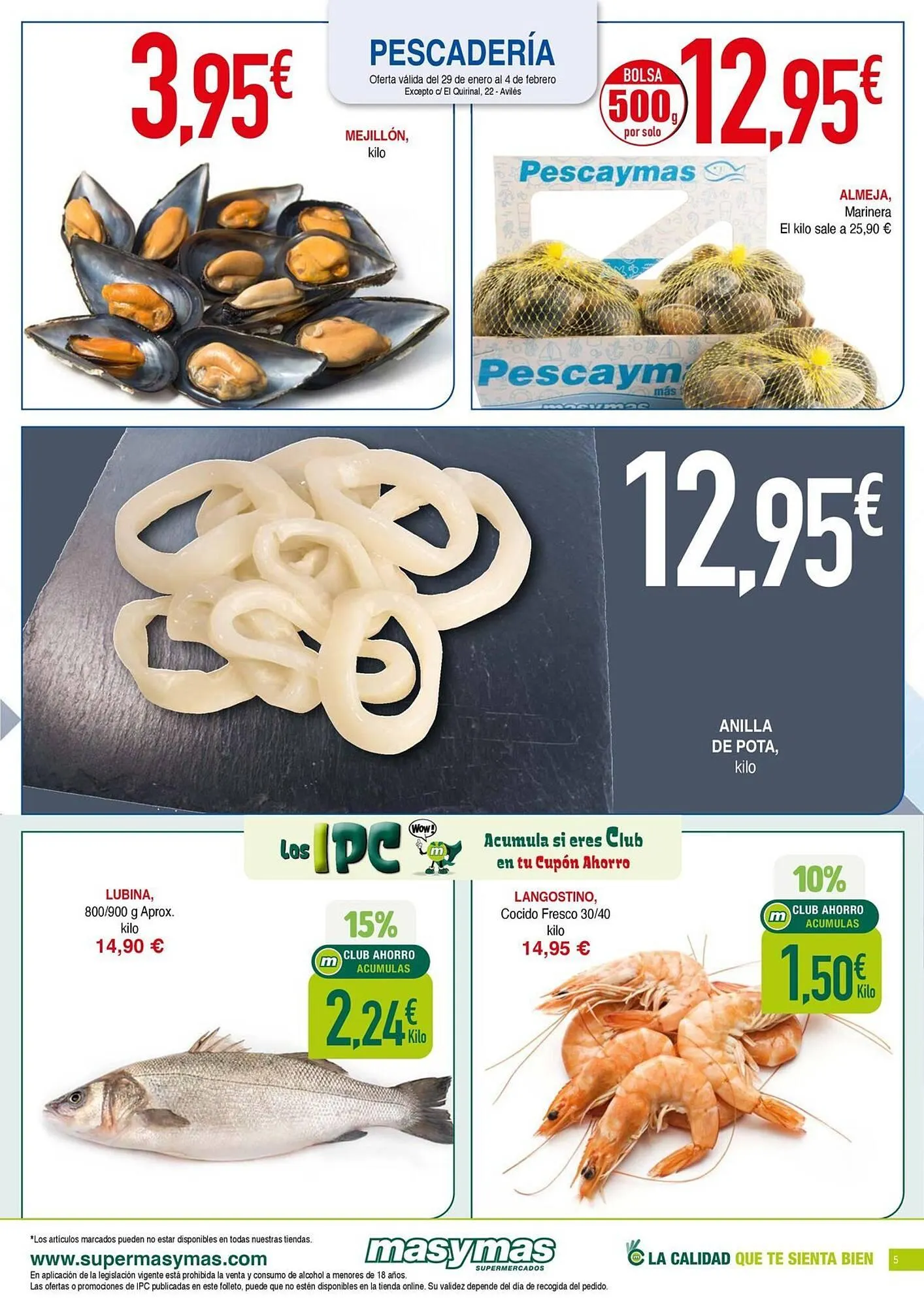Catálogo de Folleto Masymas 29 de enero al 25 de febrero 2026 - Página 5
