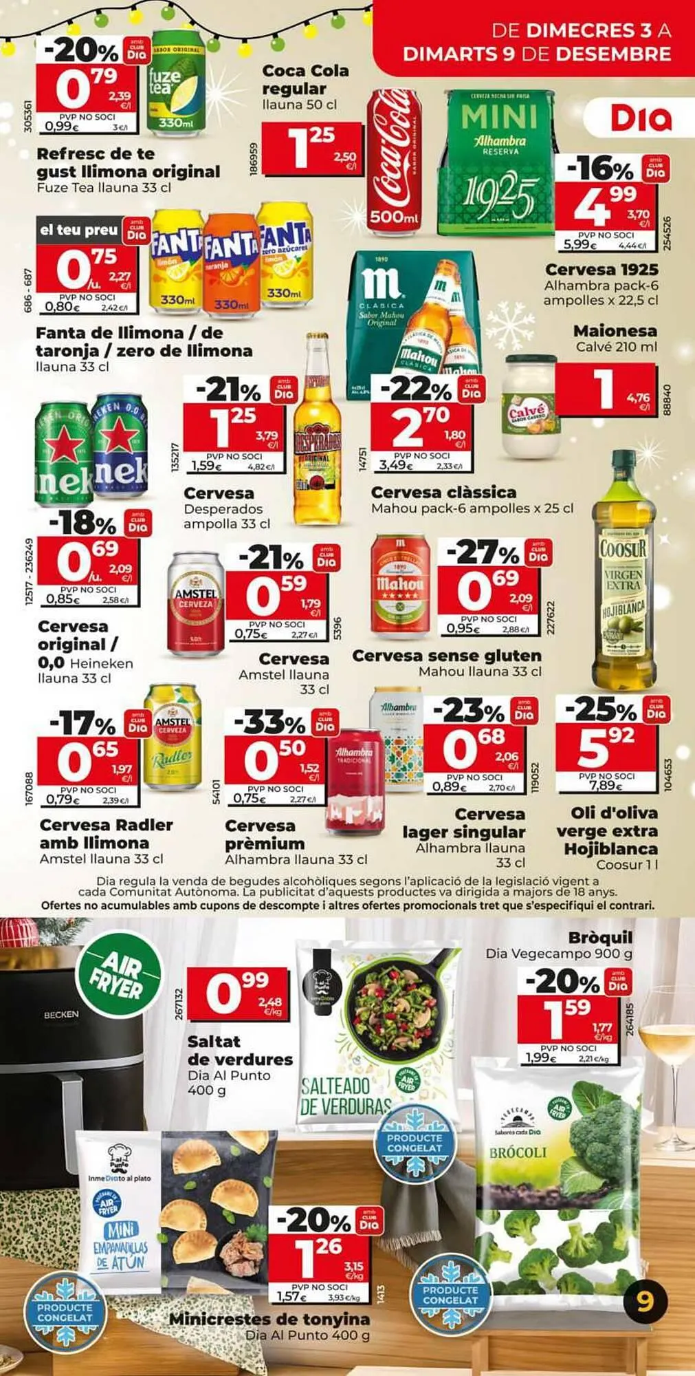 Catálogo de Folleto Dia 3 de diciembre al 9 de diciembre 2025 - Página 9