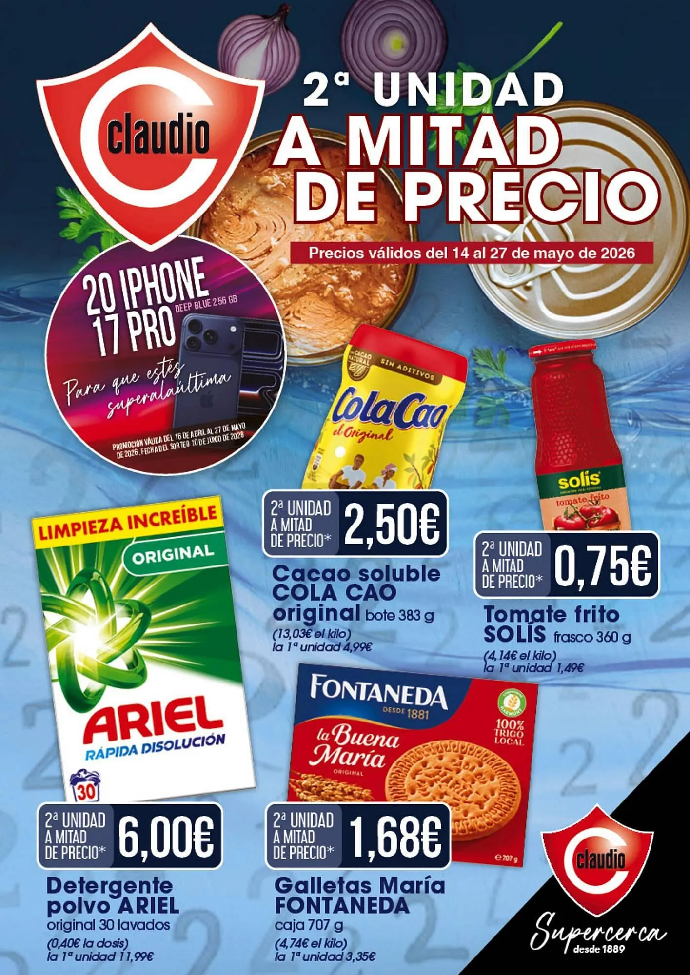 Catálogo de Folleto Claudio 14 de mayo al 27 de mayo 2026 - Página 1