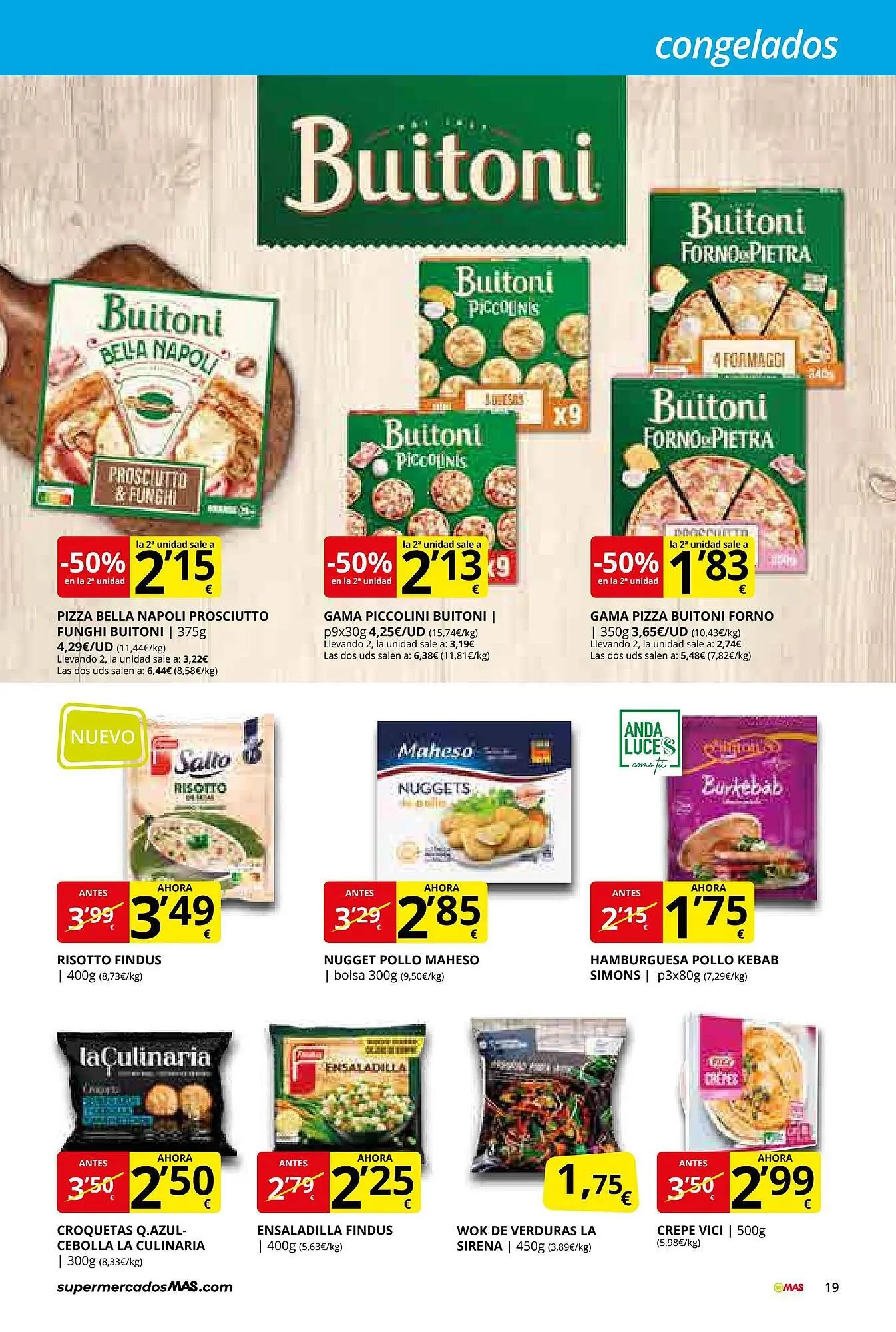 Catálogo de Folleto Supermercados MAS 27 de junio al 31 de julio 2025 - Página 19