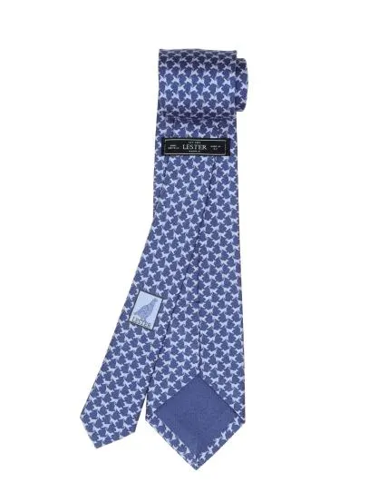 Corbata perritos Azul/azul