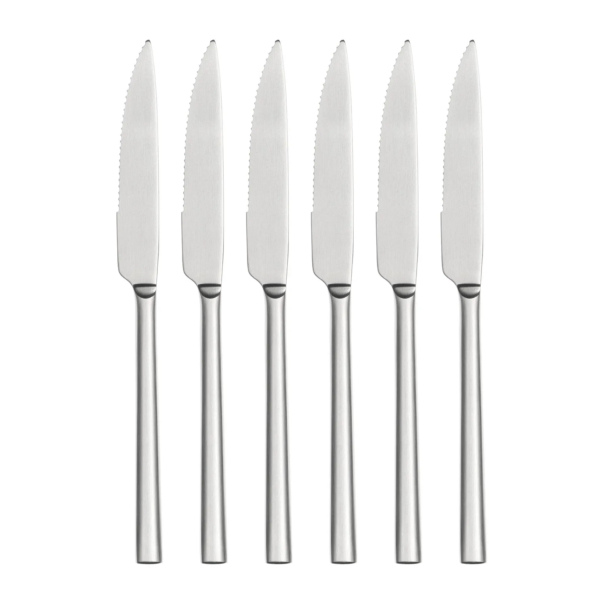 Set de 6 cuchillos de carne Coast acero inoxidable