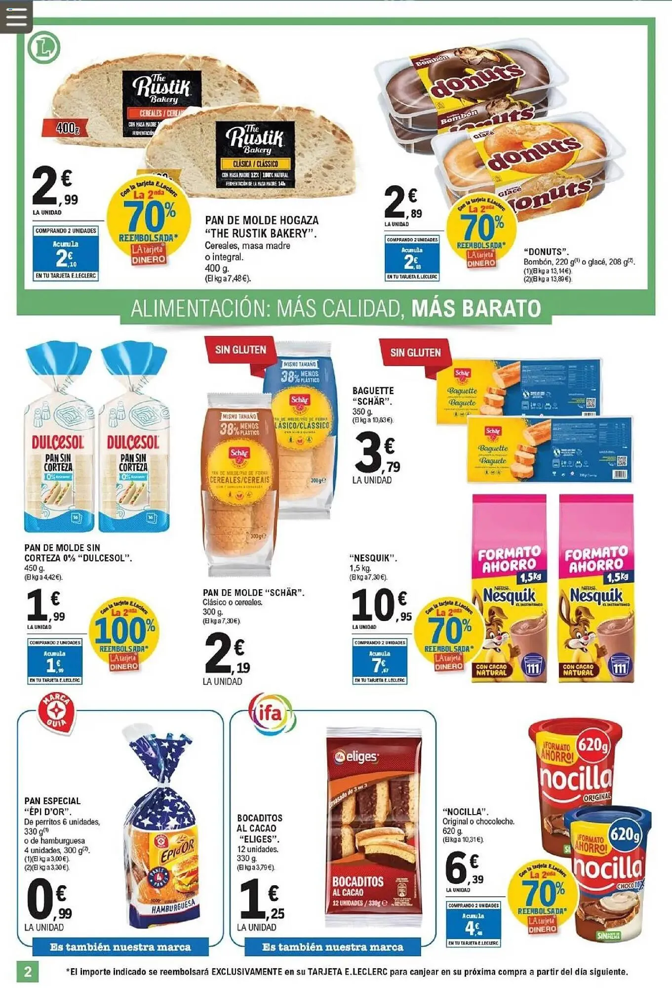 Catálogo de Catálogo E.Leclerc 11 de marzo al 22 de marzo 2026 - Página 2