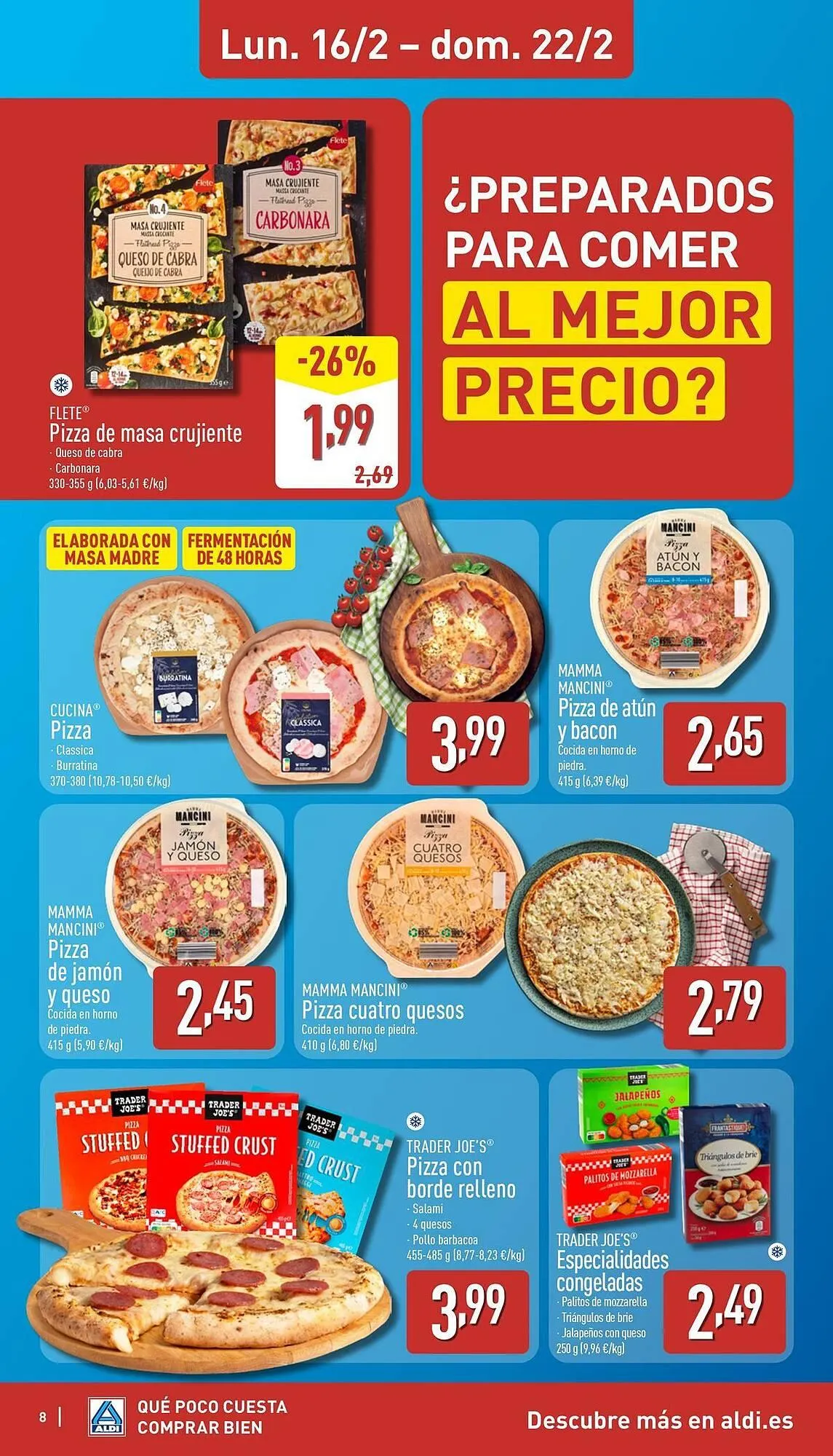 Catálogo de Folleto ALDI 16 de febrero al 22 de febrero 2026 - Página 8