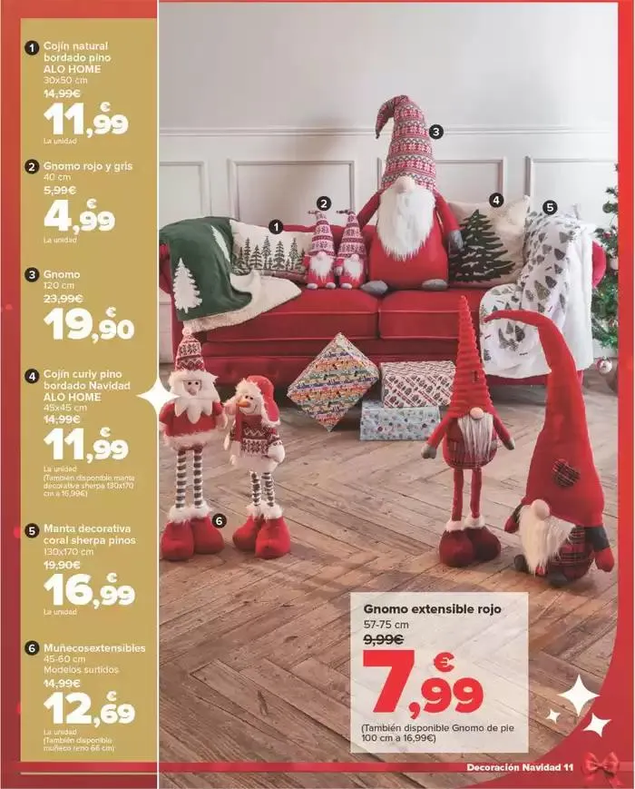 Catálogo de DECORACIÓN NAVIDAD 7 de noviembre al 9 de diciembre 2024 - Página 11
