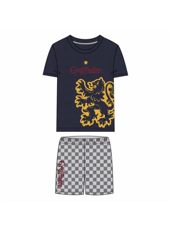 Pijama corto de niño estampado