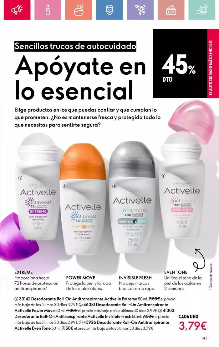 Catálogo de Catálogo Oriflame 30 de marzo al 19 de abril 2025 - Página 143