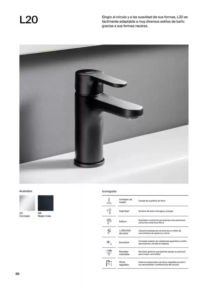Catálogo de Grifería 9 de enero al 31 de diciembre 2025 - Página 88
