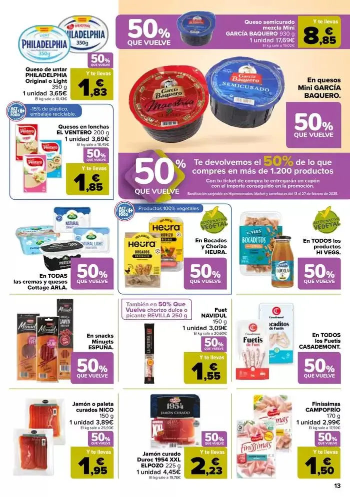Catálogo de 50% QUE VUELVE 28 de enero al 12 de febrero 2025 - Página 13