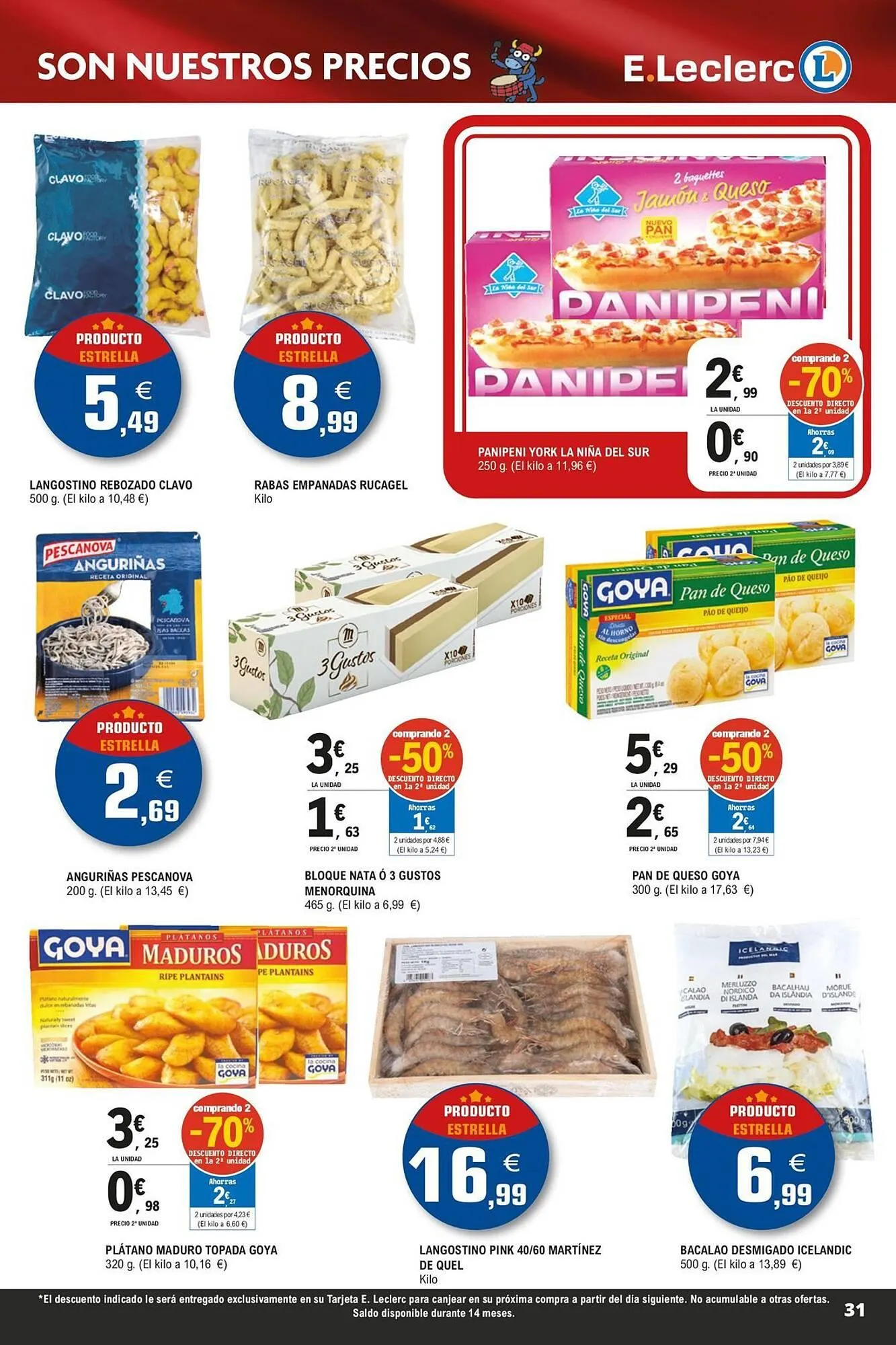 Catálogo de Folleto E.Leclerc 18 de junio al 12 de julio 2025 - Página 31