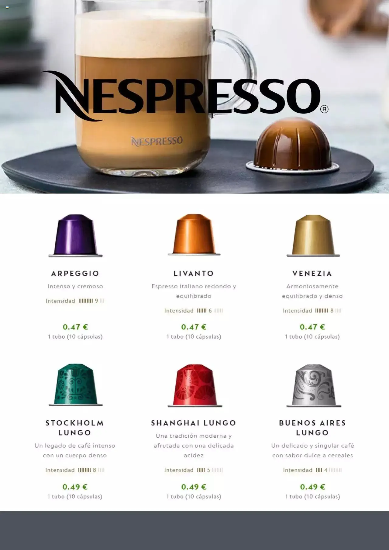 Catálogo de Nespresso ofertas 15 de marzo al 31 de diciembre 2023 - Página 4