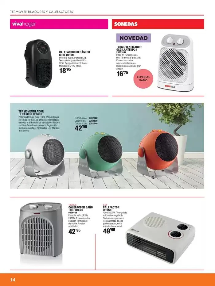 Catálogo de Redescubre el calor del hogar 22 de octubre al 15 de enero 2025 - Página 14