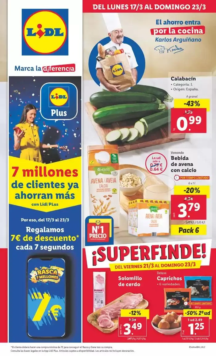 Catálogo de № 1 PRECIO - Ofertas válidas del 17/03 al 23/03 17 de marzo al 23 de marzo 2025 - Página 1