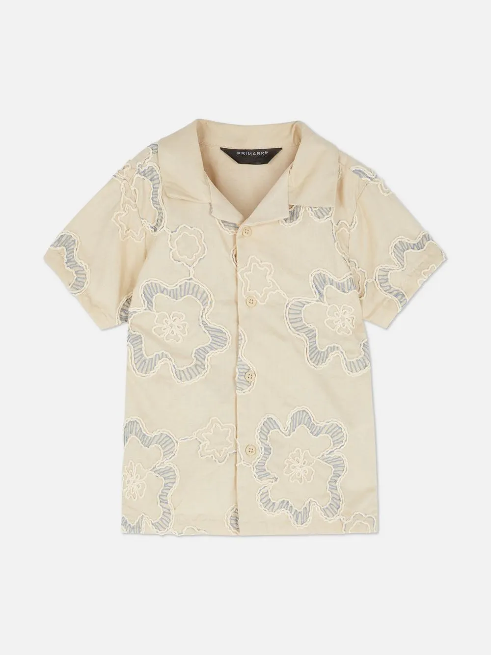 Camisa bordada con botones