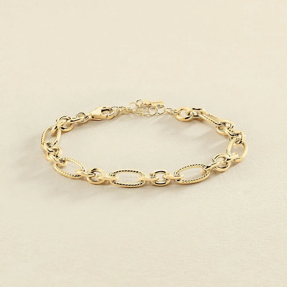 Pulsera de cadena ARGENT - Dorado