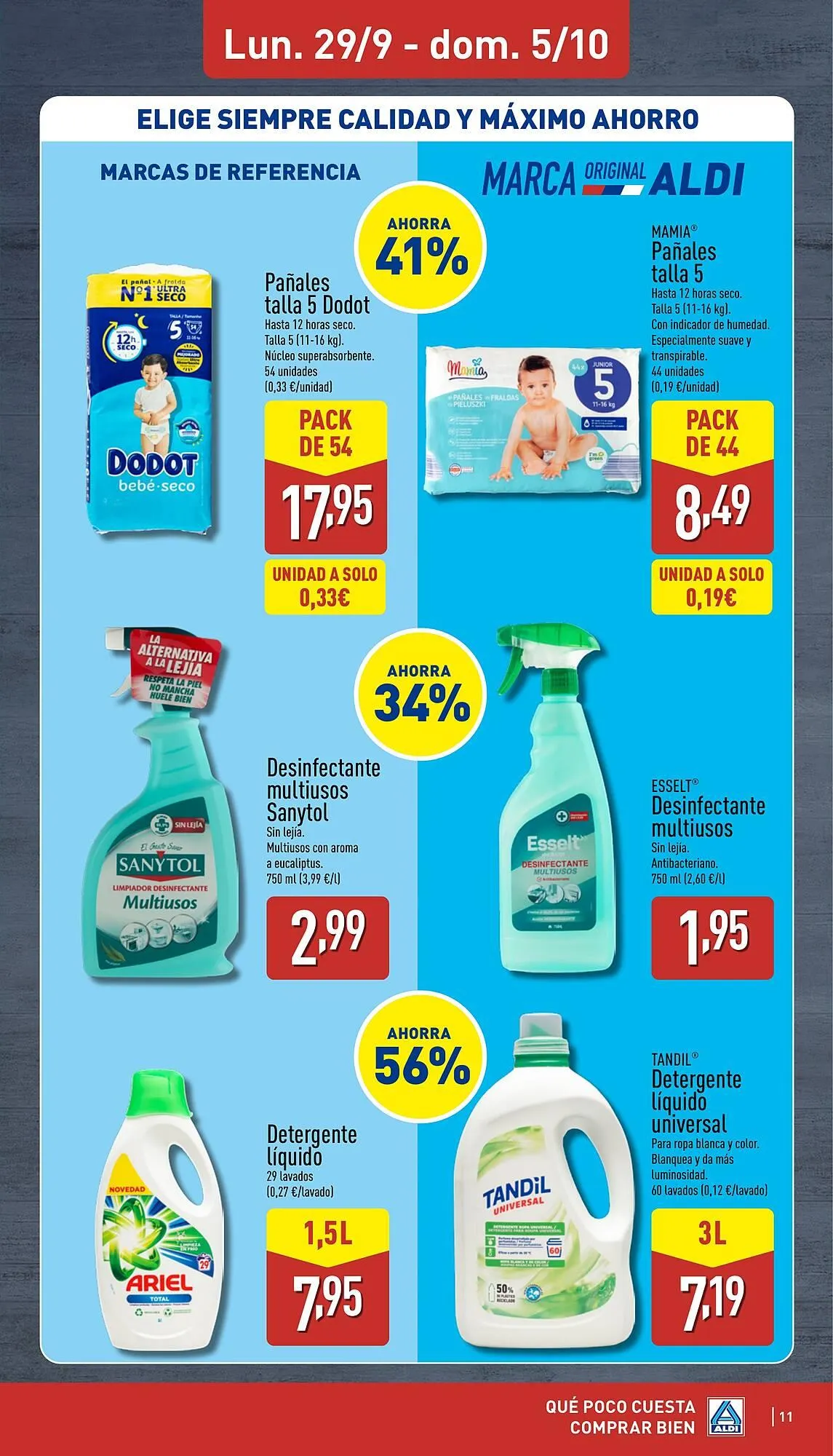 Catálogo de Folleto ALDI 29 de septiembre al 5 de octubre 2025 - Página 11