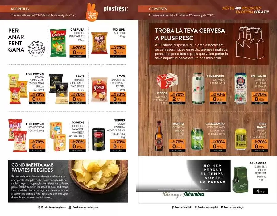 Catálogo de Més de 400 productes en oferta per a tu! 23 de abril al 12 de mayo 2025 - Página 4