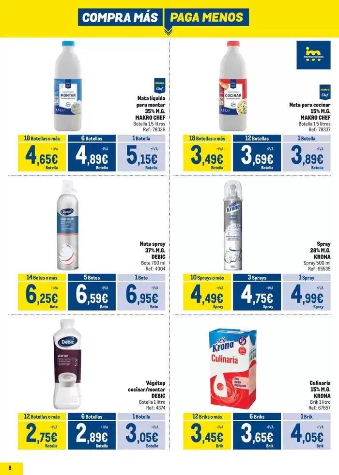 Catálogo de Compra más, paga menos - Centro 8 de octubre al 3 de noviembre 2024 - Página 8