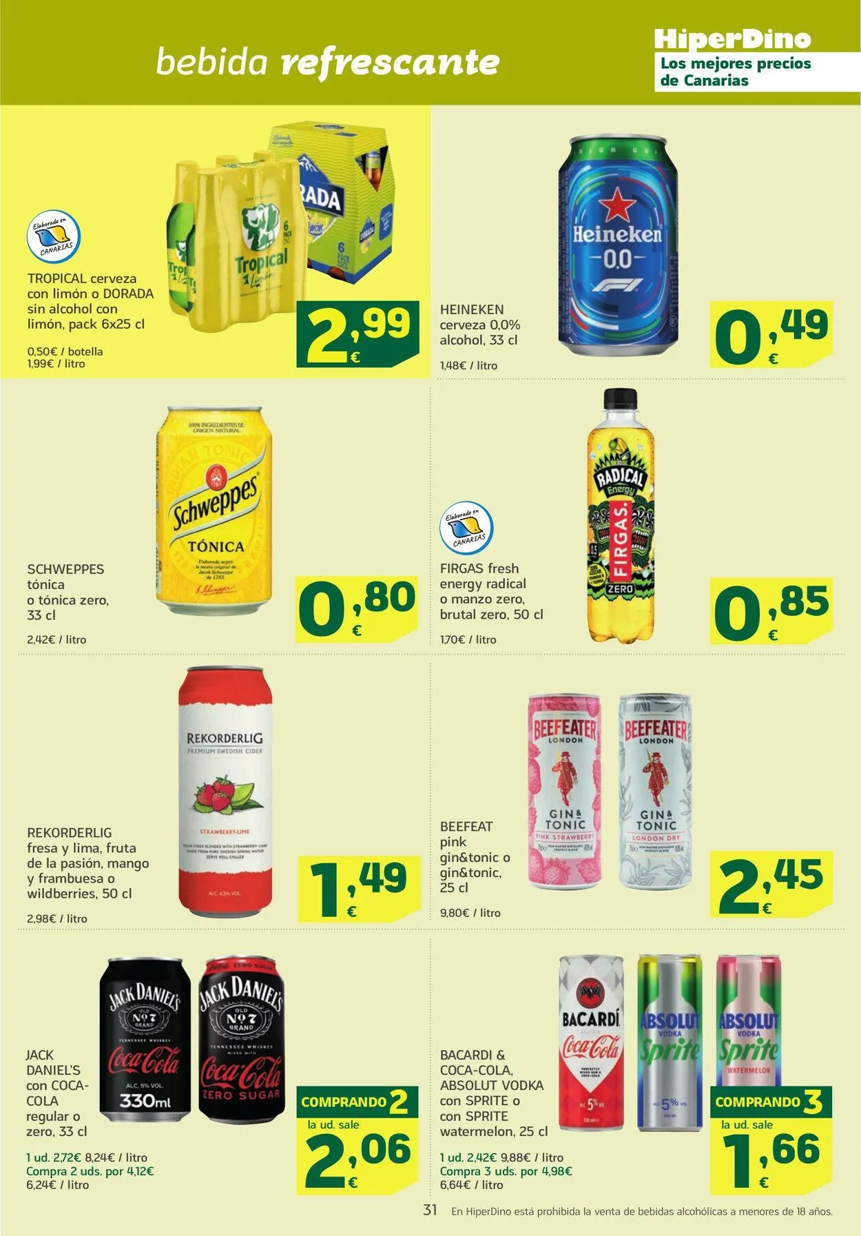 Catálogo de Hiperdino 22 de julio al 7 de agosto 2025 - Página 33