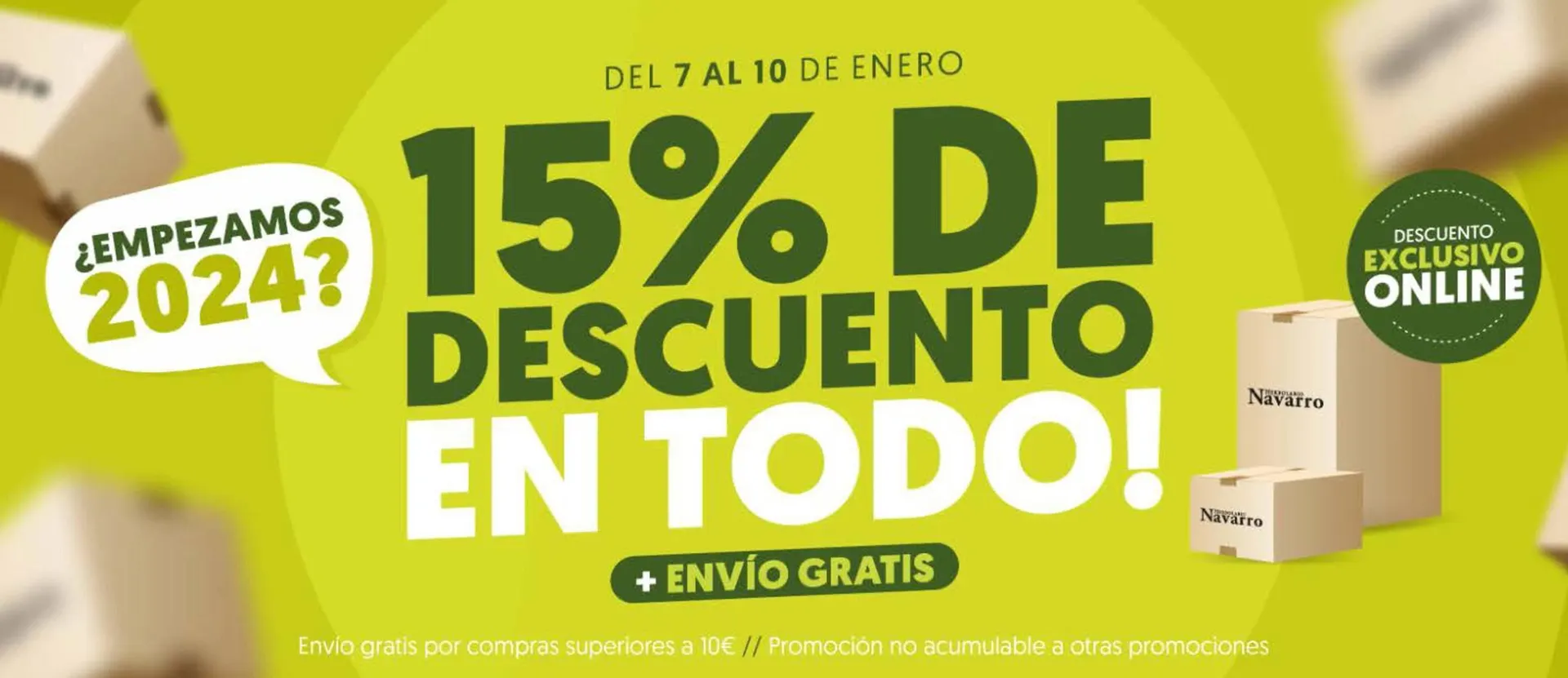 Catálogo de Folleto Herbolario Navarro 8 de enero al 10 de enero 2024 - Página