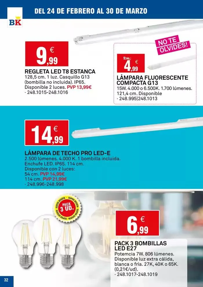 Catálogo de Válido del 24 de febrero al 30 de marzo de 2025  24 de febrero al 30 de marzo 2025 - Página 32