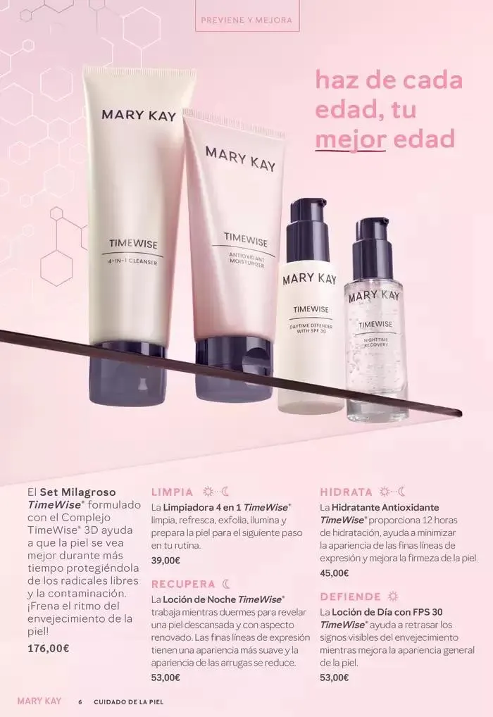 Catálogo de Folleto "Belleza Mary Kay" - Primavera 2025 16 de abril al 30 de abril 2025 - Página 6