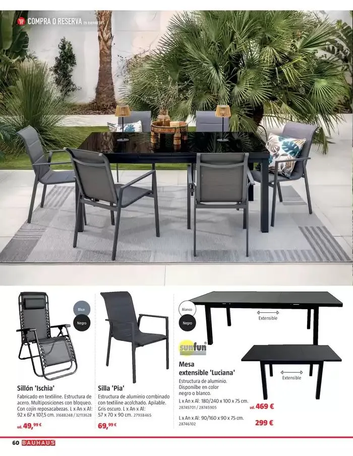 Catálogo de VERANO. Jardín, terraza, balcón.  26 de marzo al 20 de abril 2025 - Página 60