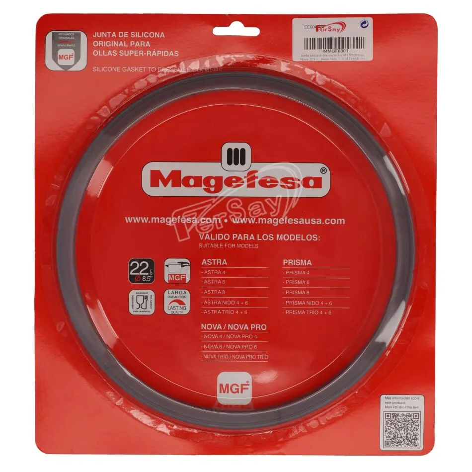 Junta goma para olla Magefesa Nova 22 cm