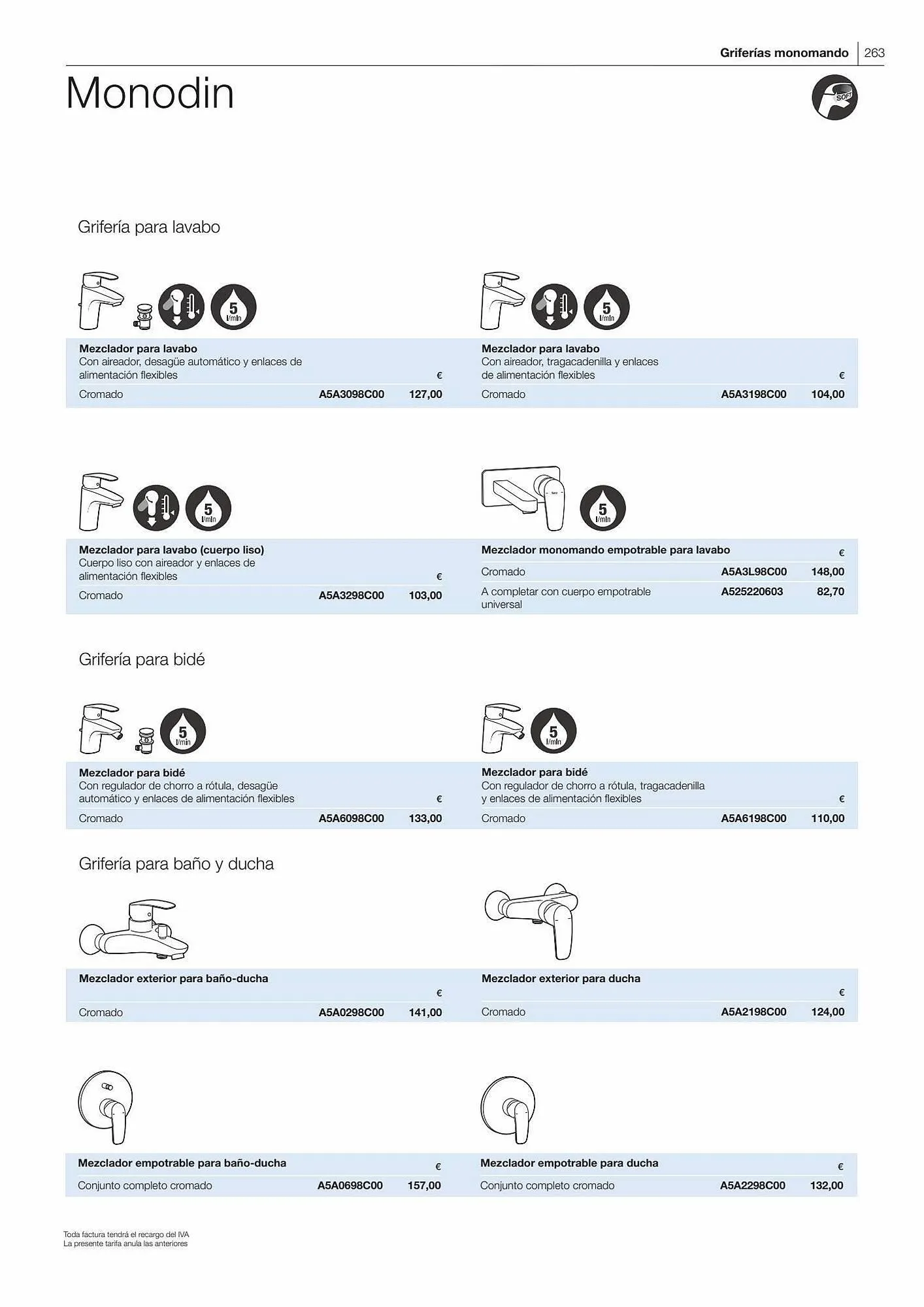 Catálogo de Folleto Manau 26 de enero al 31 de diciembre 2023 - Página 265