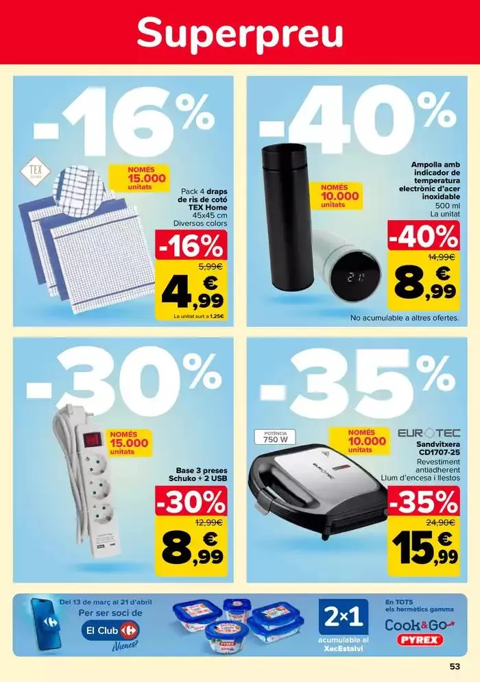 Catálogo de 3x2 13 de marzo al 24 de marzo 2025 - Página 53