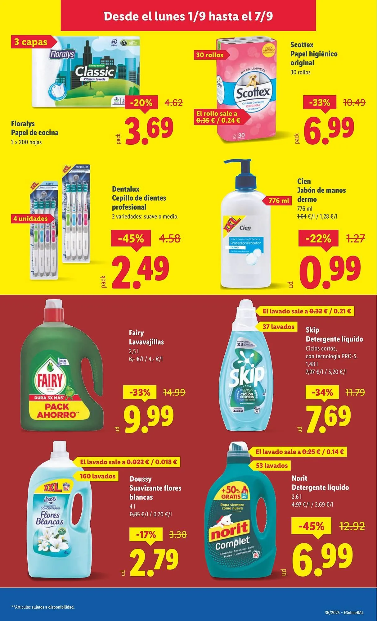 Catálogo de Folleto Lidl 1 de septiembre al 7 de septiembre 2025 - Página 39