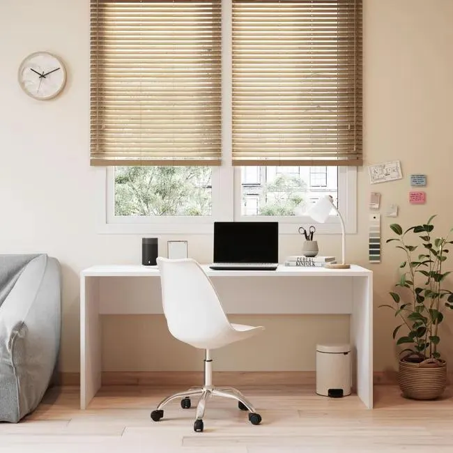 Mesa escritorio K1600 blanco 160x68x75 cm