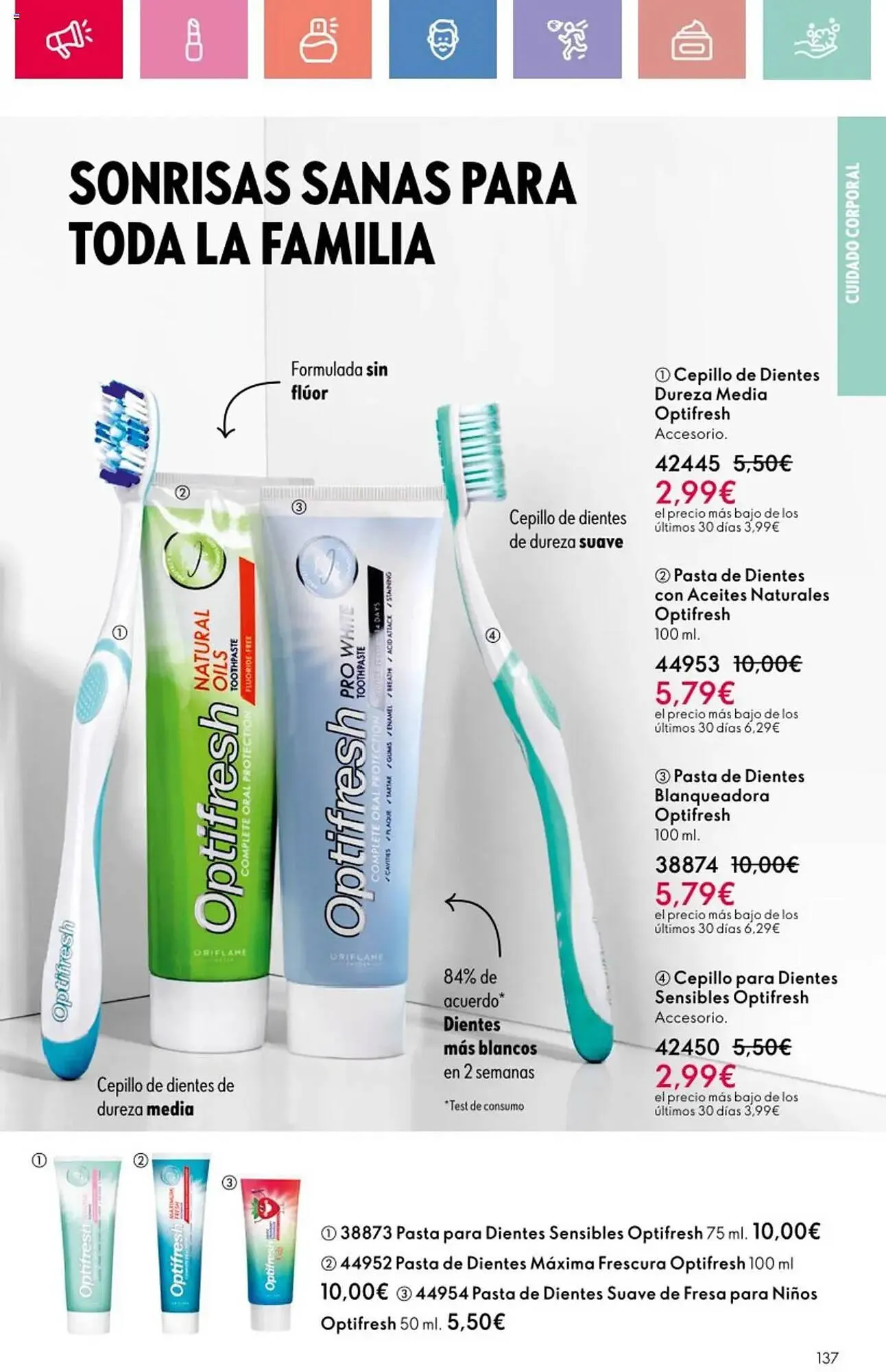 Catálogo de Folleto Oriflame 13 de julio al 2 de agosto 2025 - Página 137