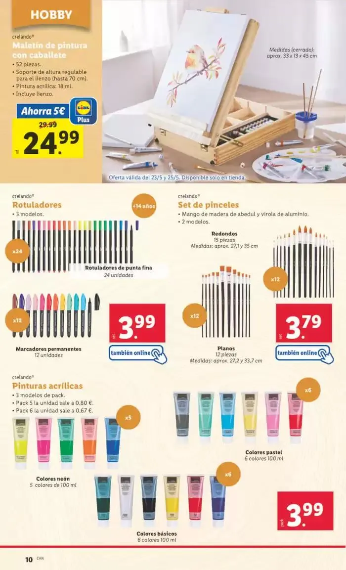 Catálogo de ¡Bazar Lidl! Ofertas válidas del 19/05 al 25/05 19 de mayo al 25 de mayo 2025 - Página 18