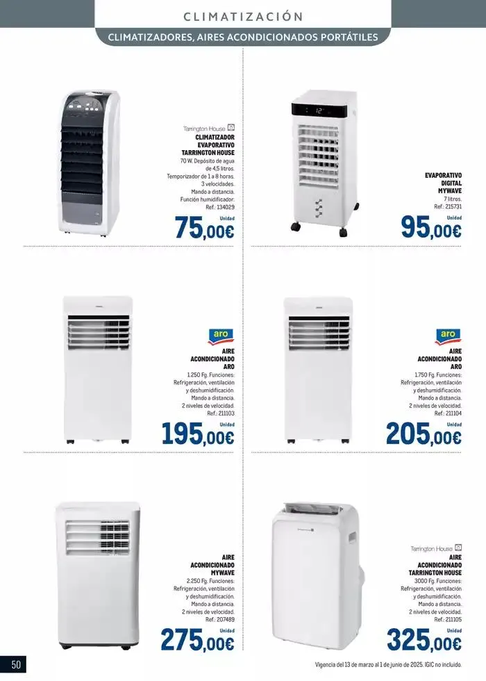 Catálogo de Especial Terrazas Canarias 13 de marzo al 1 de junio 2025 - Página 50