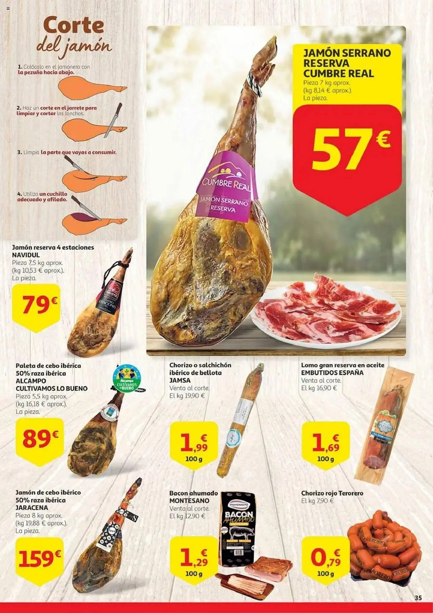 Catálogo de Folleto Alcampo 3 de junio al 16 de junio 2025 - Página 35