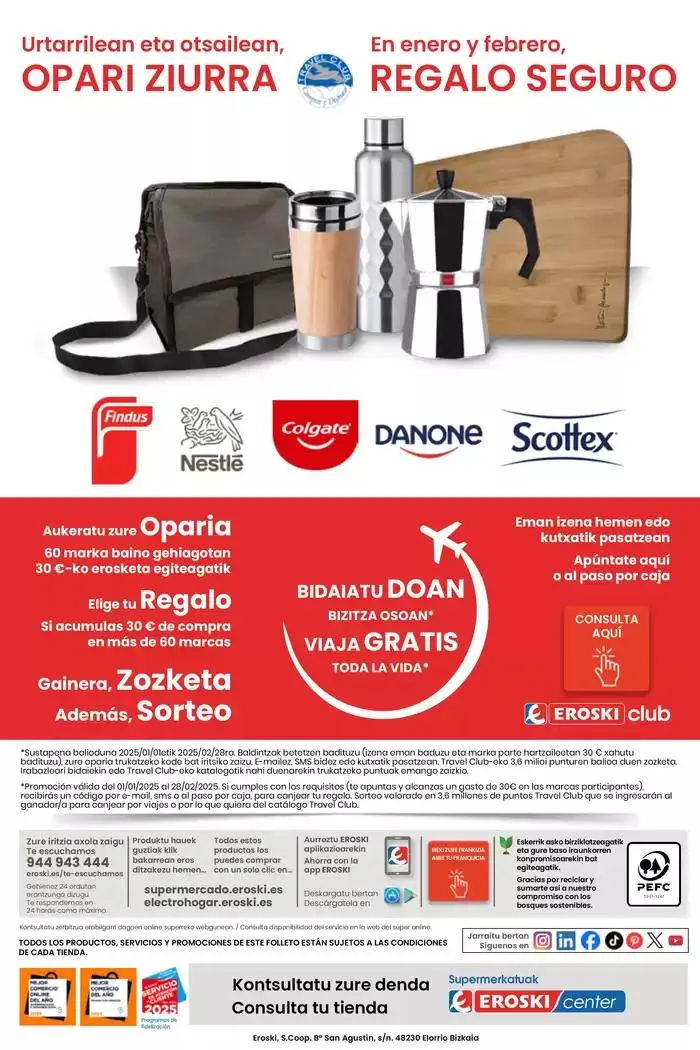 Catálogo de 2000 produktu baino gehiago, BETI PREZIO ONEAN EROSKI CENTER 16 de enero al 28 de enero 2025 - Página 28