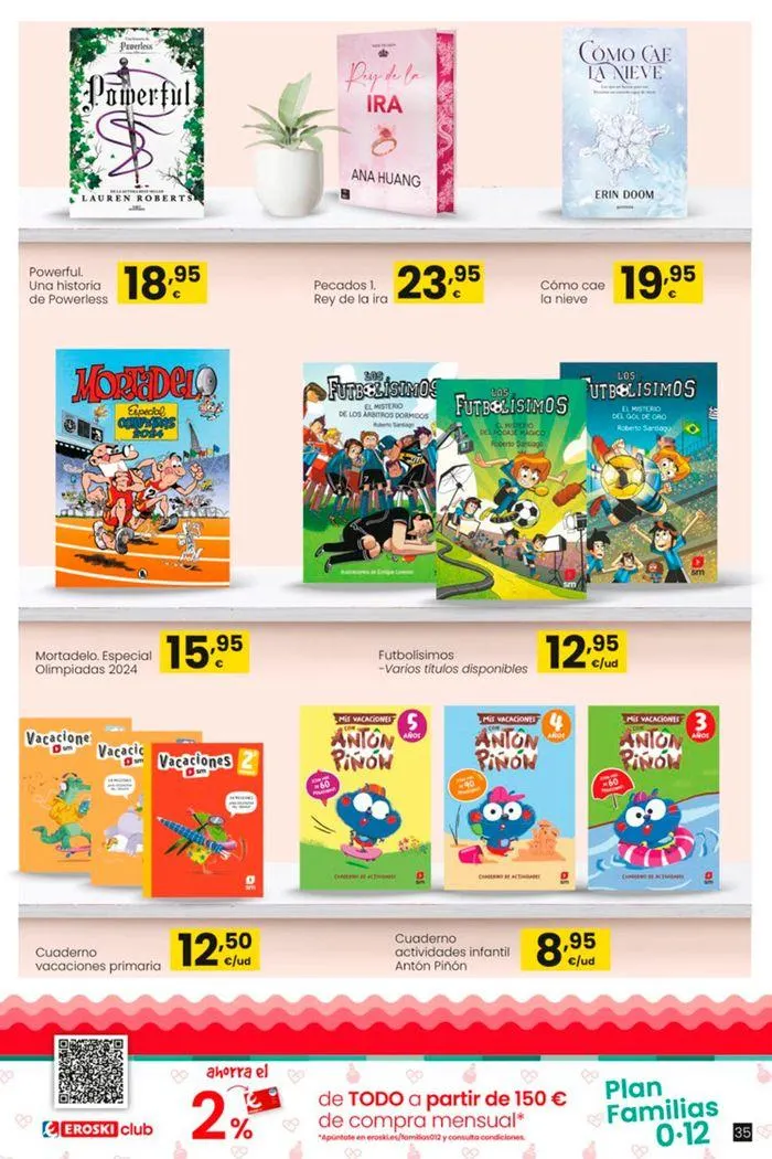 Catálogo de Vive el verano HIPERMERCADOS EROSKI 13 de junio al 10 de julio 2024 - Página 35