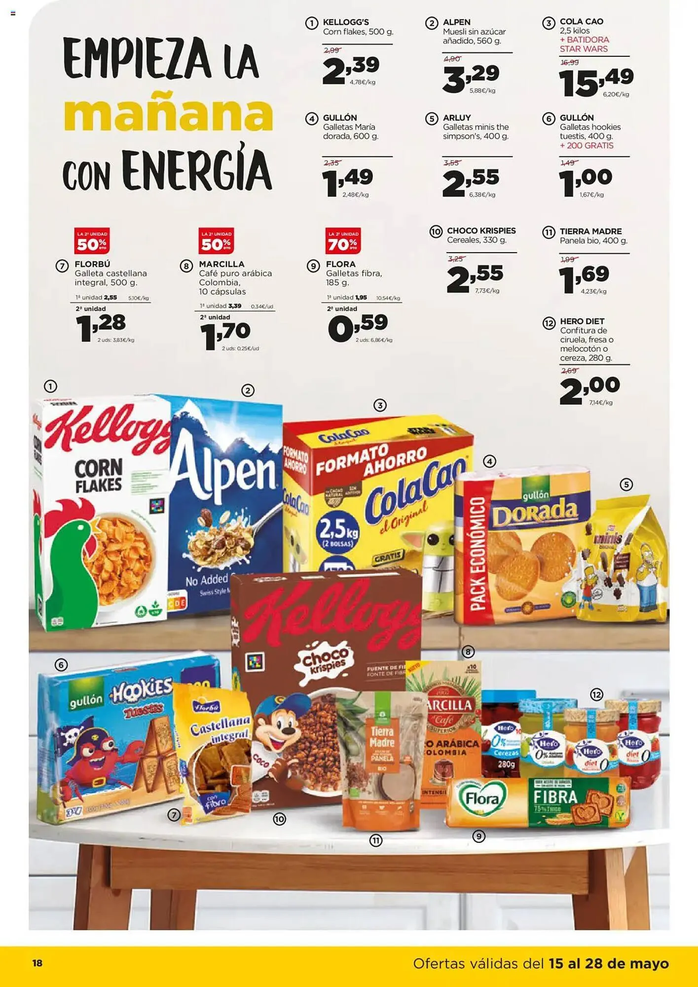 Catálogo de Folleto Alimerka 15 de mayo al 28 de mayo 2025 - Página 18