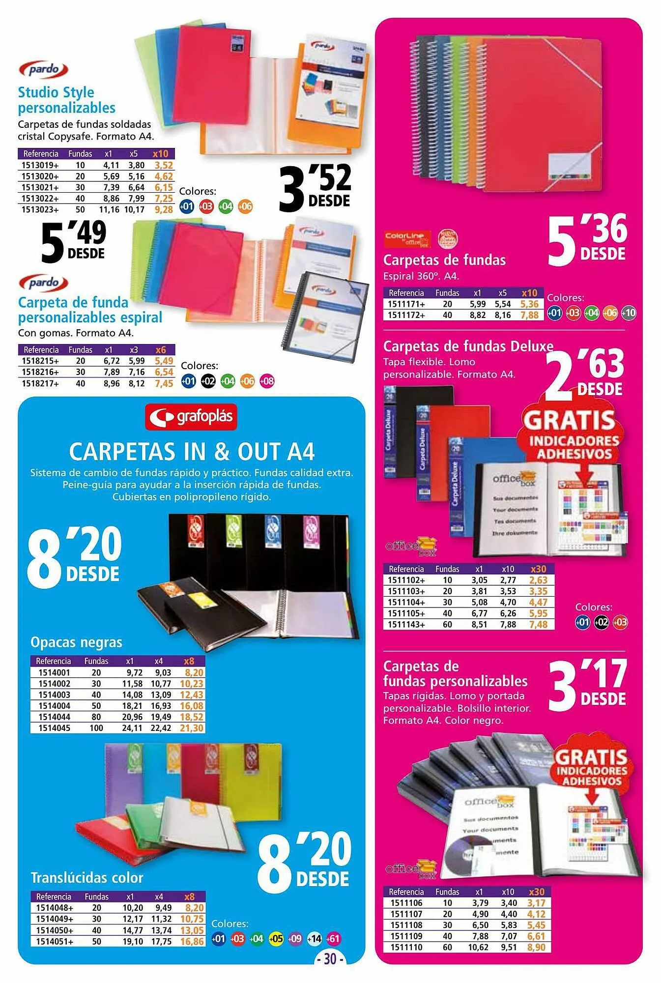 Catálogo de Folleto Folder 8 de mayo al 10 de octubre 2023 - Página 30