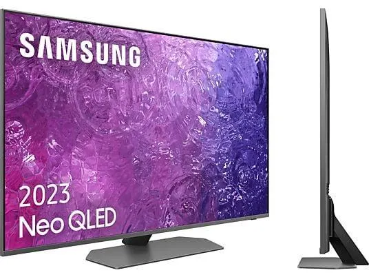 TV Neo QLED 65" - Samsung TQ65QN90CATXXC, UHD 4K, Smart TV, Quantum Matrix, Dolby Atmos, Smart Hub, Plataforma NTF, Gaming Hub, Carbón Silver