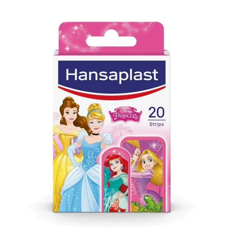 hansaplast kids princesas 20 unds