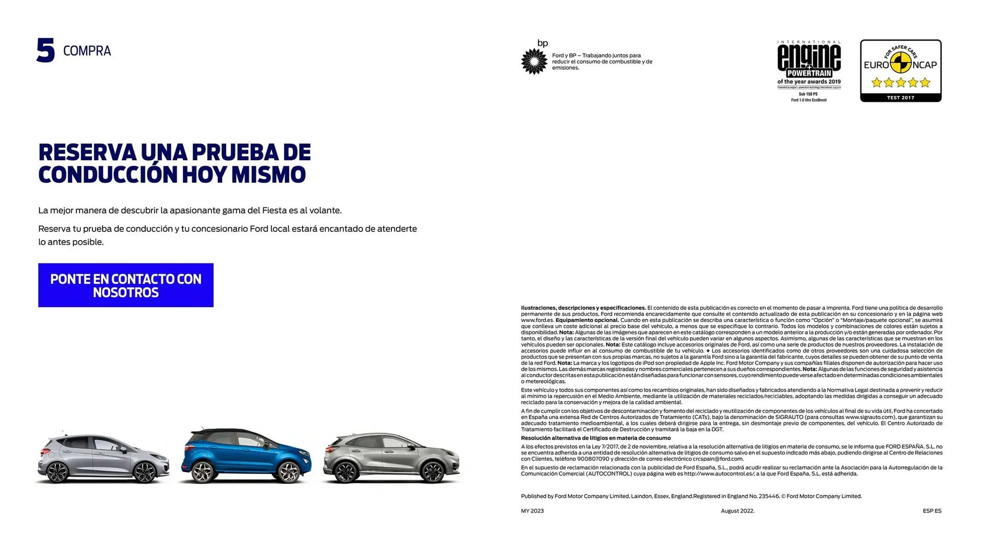 Catálogo de Folleto Ford 10 de septiembre al 31 de mayo 2025 - Página 40