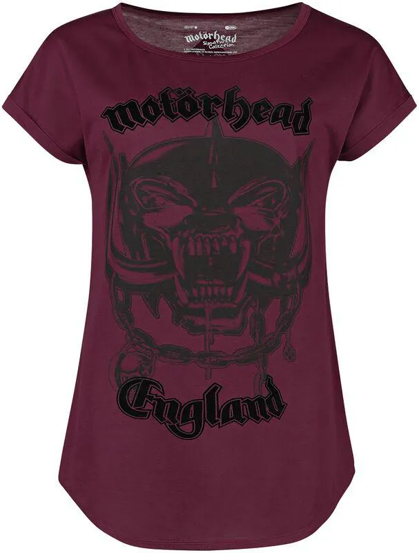 "EMP Signature Collection" Camiseta Burdeos de Motörhead