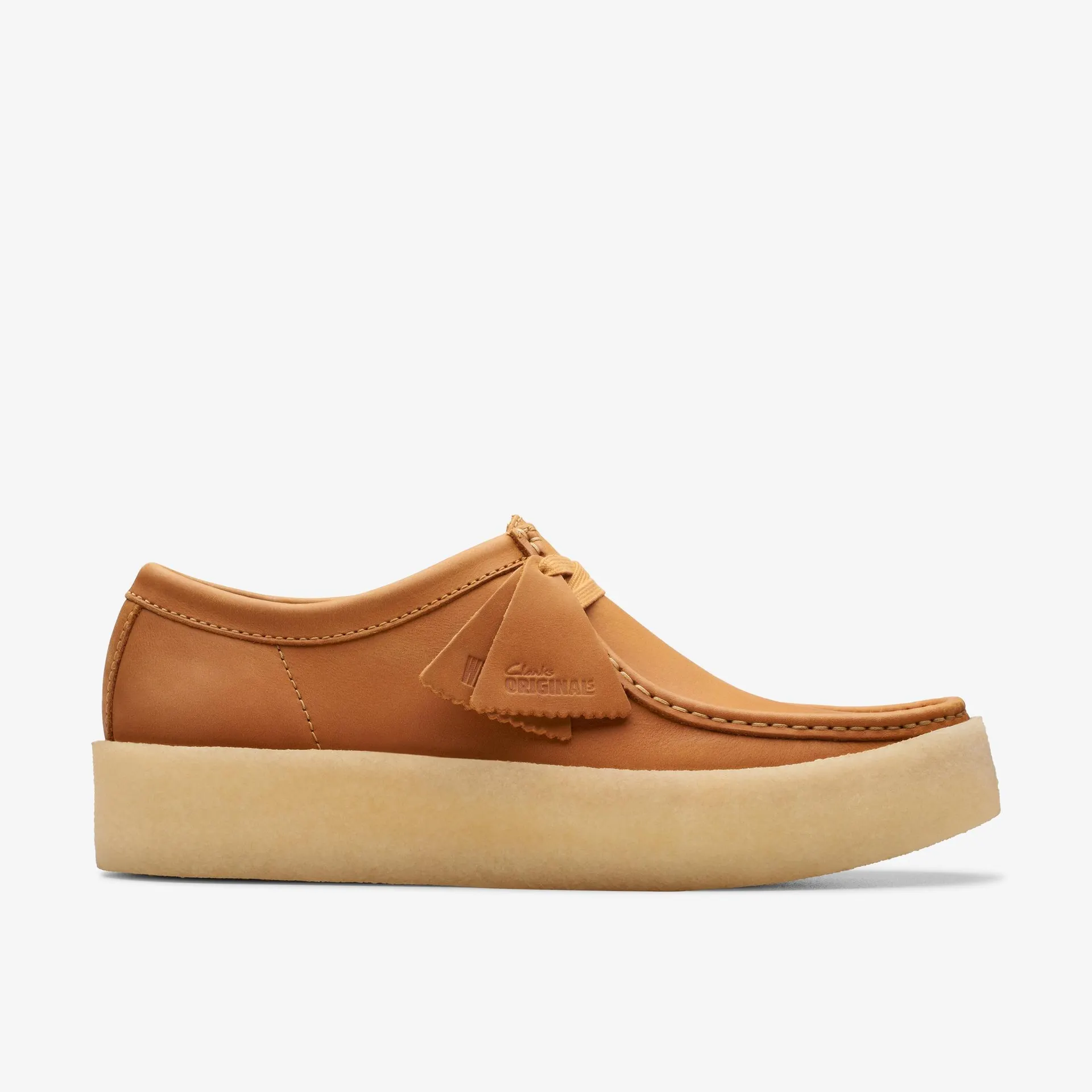 Wallabee Cup Cuero tostado medio