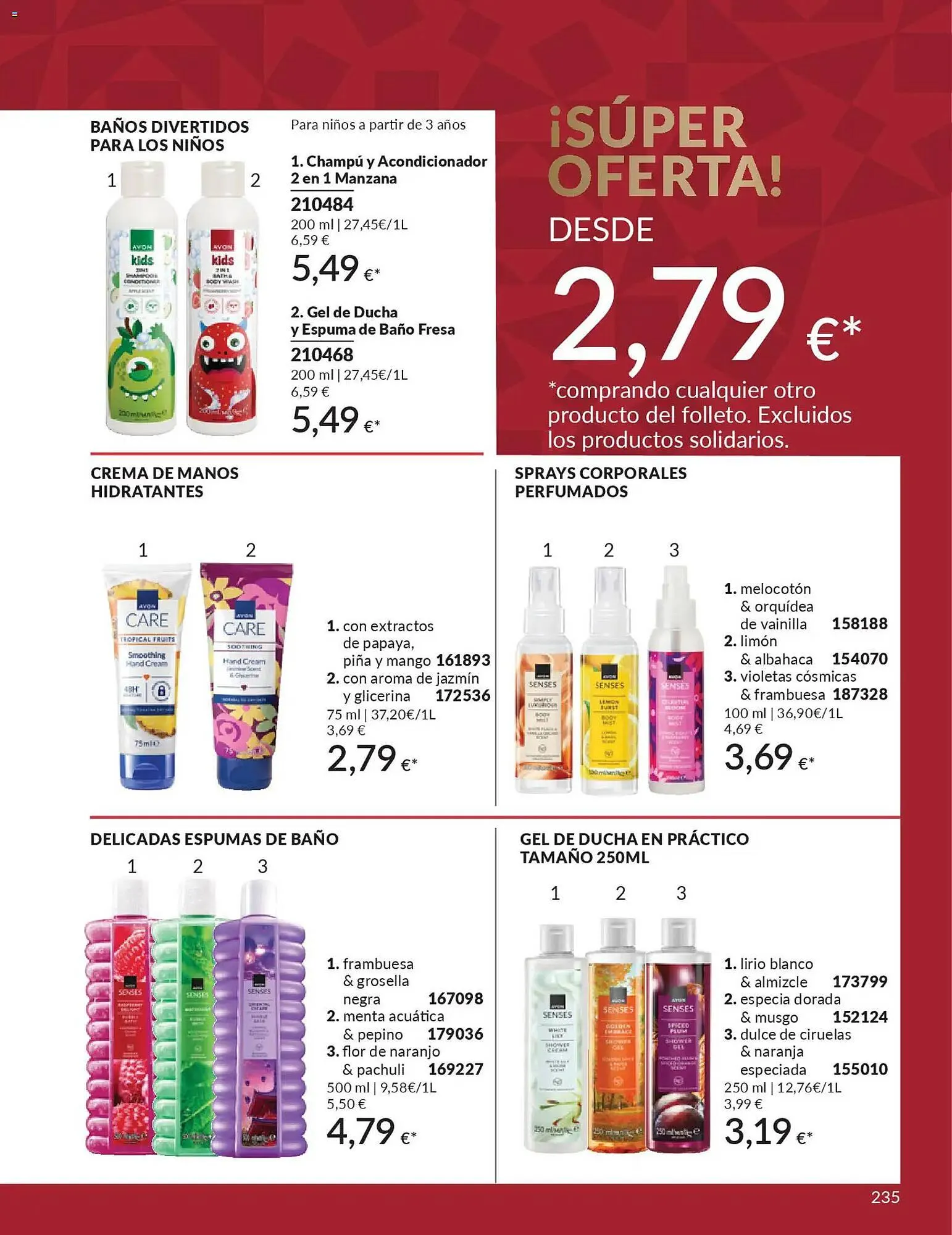 Catálogo de Catálogo AVON 1 de diciembre al 31 de diciembre 2025 - Página 235