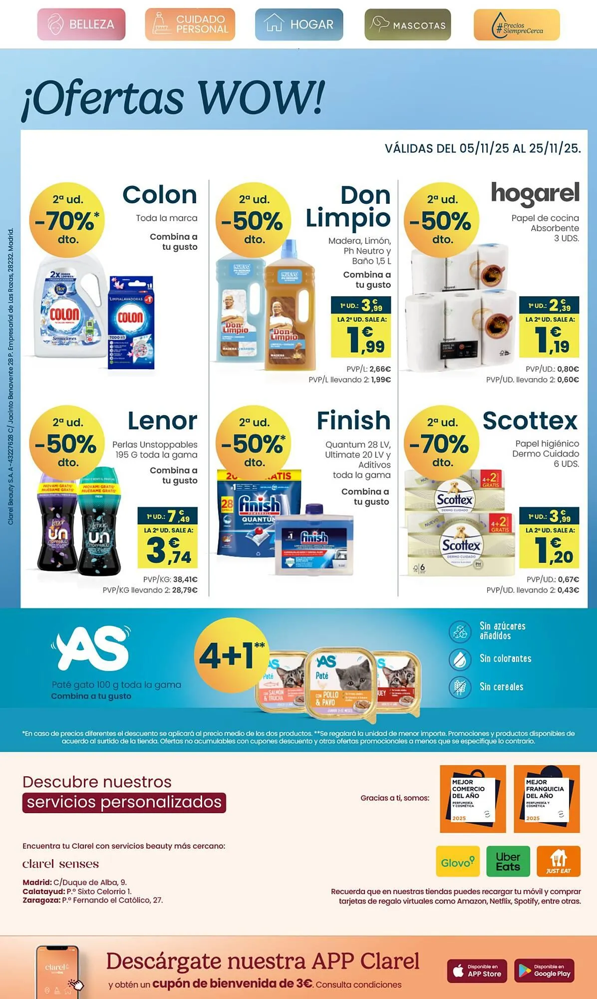 Catálogo de Folleto Clarel 5 de noviembre al 25 de noviembre 2025 - Página 16