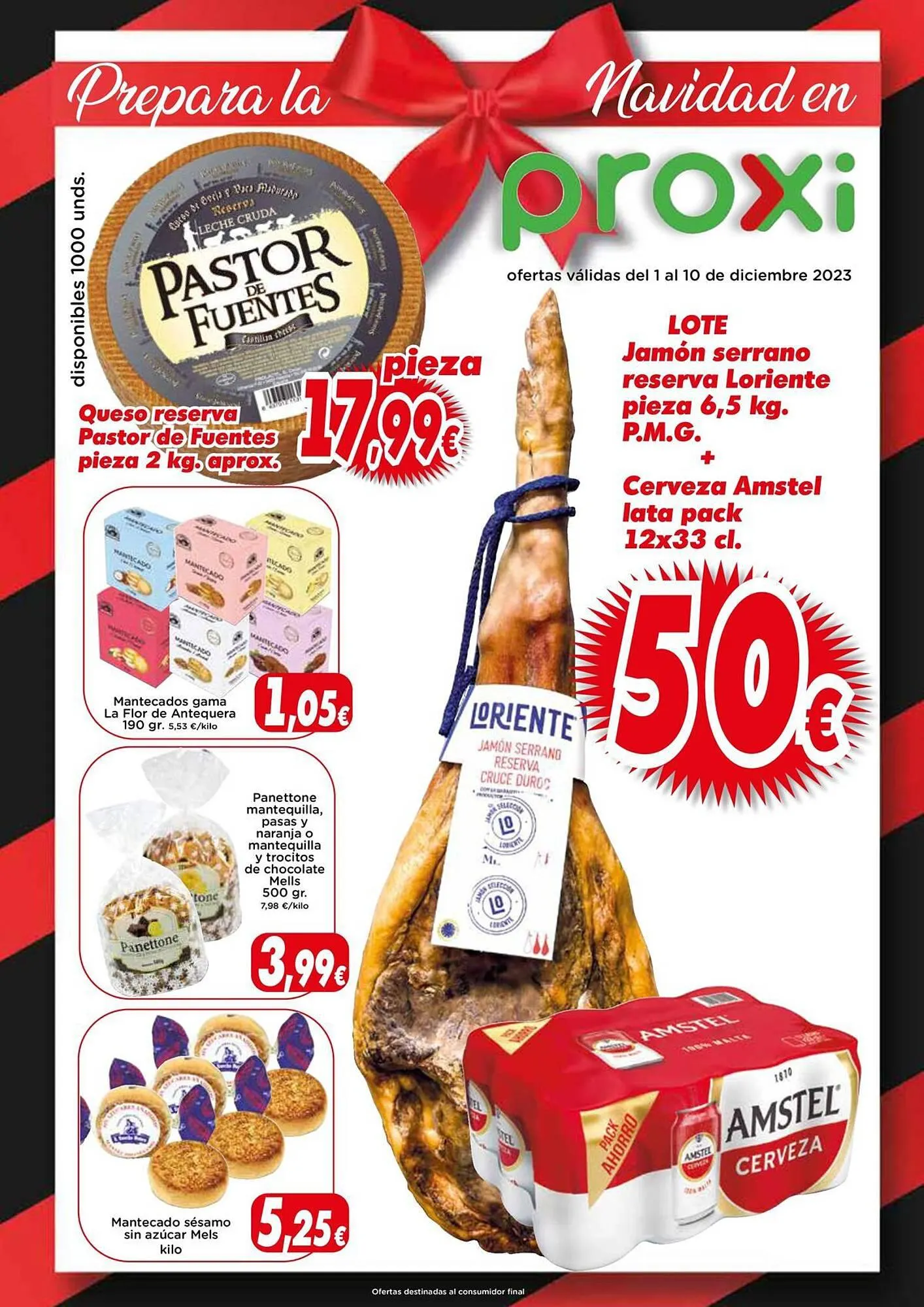 Catálogo de Folleto Proxi 4 de diciembre al 10 de diciembre 2023 - Página 1