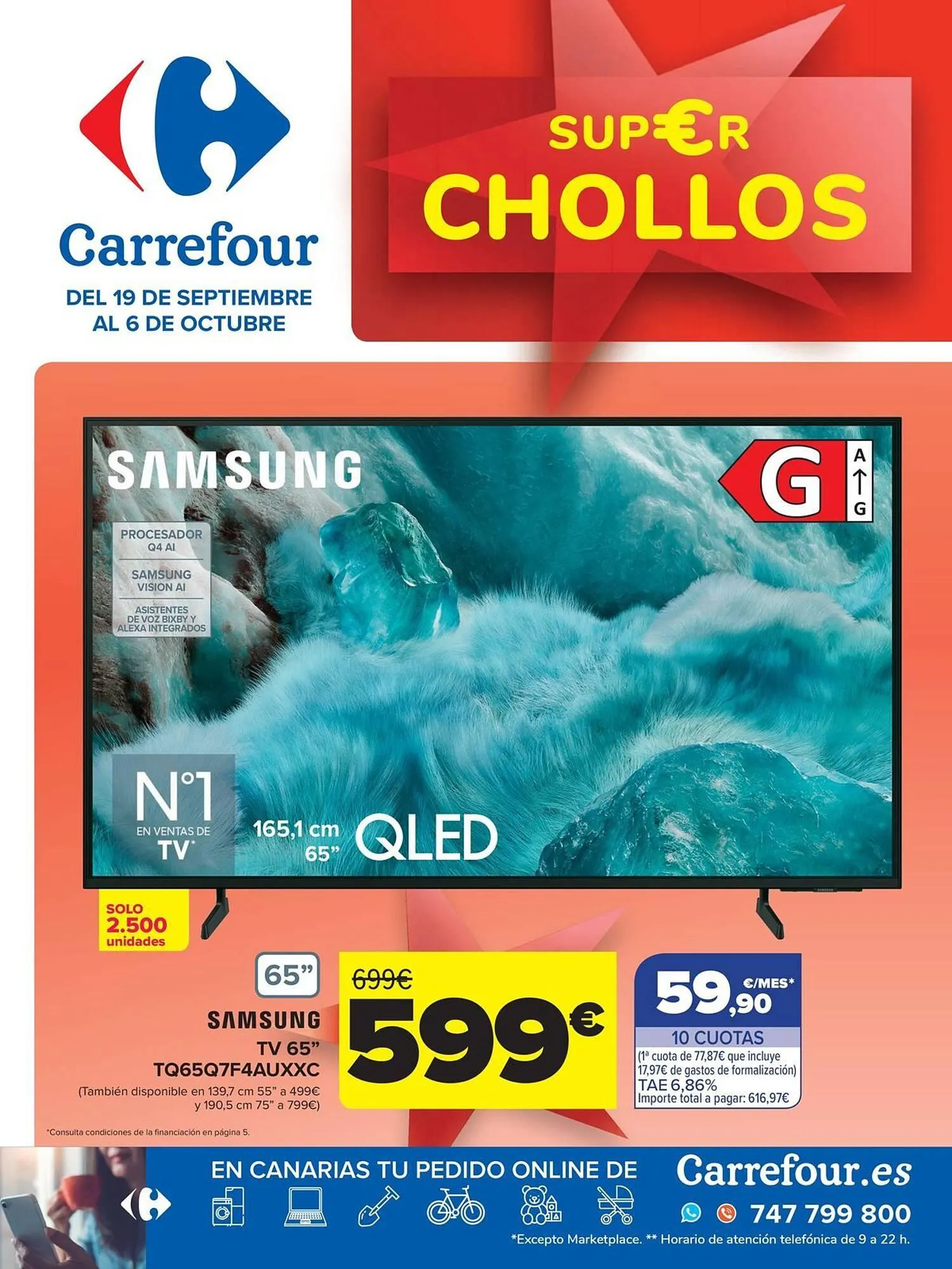 Catálogo de Folleto Carrefour 19 de septiembre al 6 de octubre 2025 - Página 1